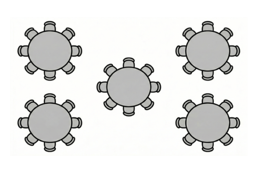 formal dinner format